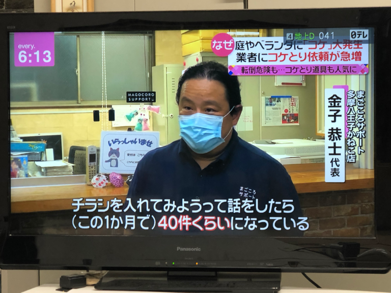 News日本テレビの報道番組『news every.』にて「まごころサポート」が取材されました！